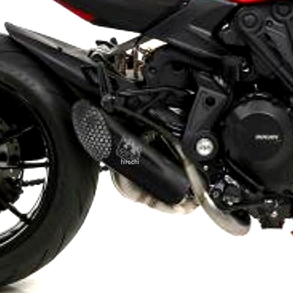 スリップオンマフラー PRO RACE 触媒無し 19年-20年 ドゥカティ DIAVEL1260S ニクロムダーク/ステンレスメッシュエンド