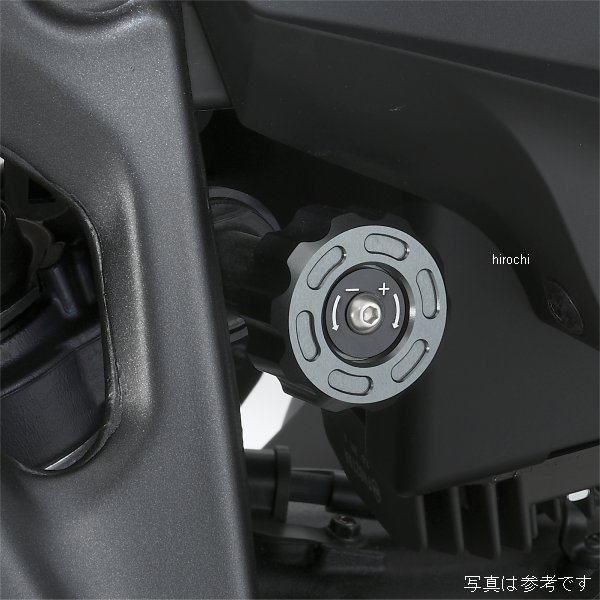 ビレットアジャスターハンドル 22年以降 ホーク11 ガンメタ