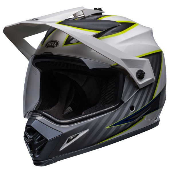 オフロードヘルメット MX-9 MIPS アドベンチャー ダルトン 白/ハイビズイエロー Sサイズ