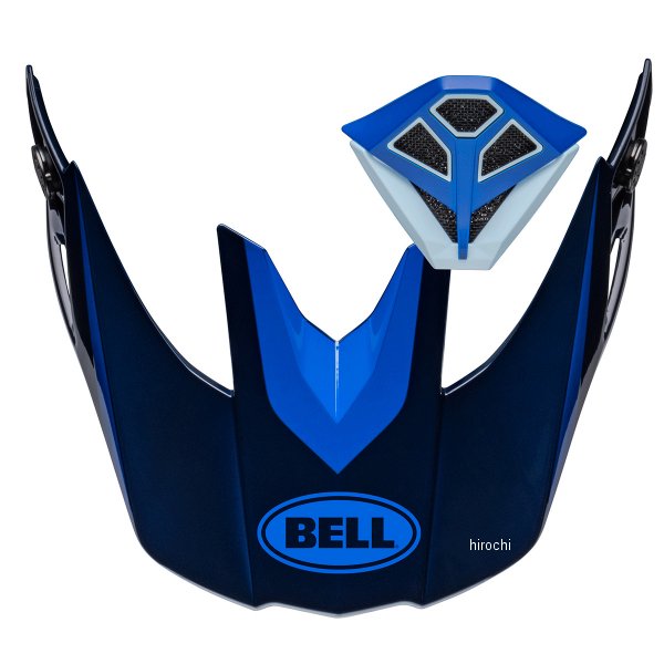 MT-10 バイザー/マウスピース フェランディス メシャン マット/グロス ダークブルー/ライトブル