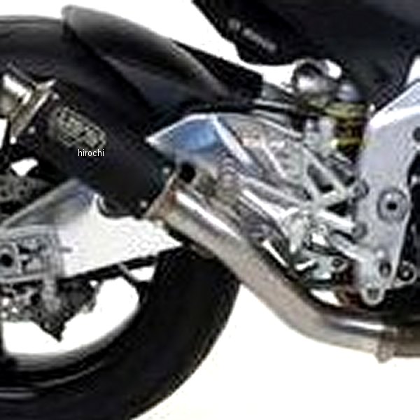 スリップオンマフラー GP2 17年-18年 Aprilia TUONOV41100 ニクロムダーク/ステンレスエンド