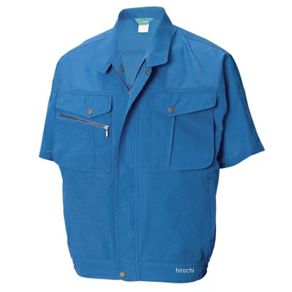 半袖ブルゾン 青