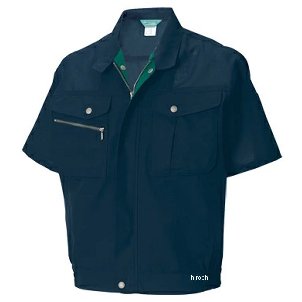 半袖ブルゾン ネイビー