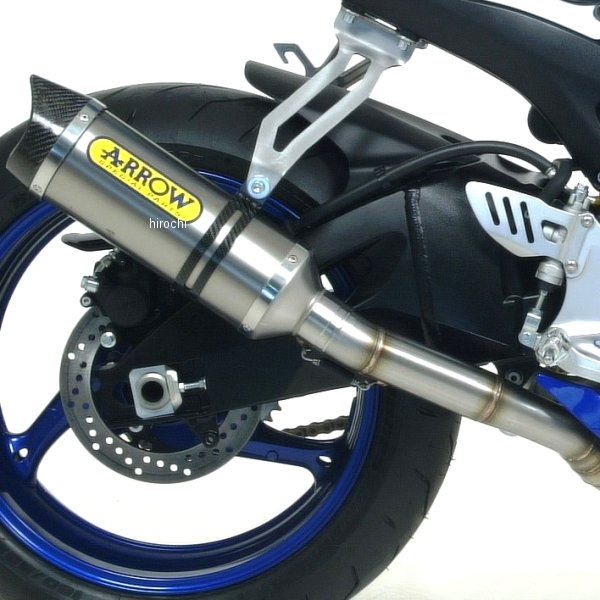 スリップオンマフラー THUNDER 08年-10年 GSX-R600 アルミ/カーボンエンド