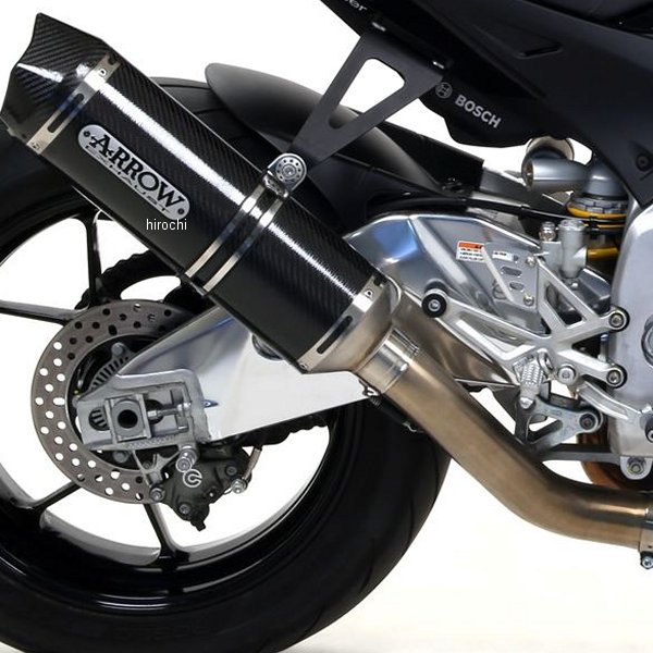 スリップオンマフラー RACE TECH 17年-18年 Aprilia TUONOV41100 カーボン/カーボンエンド