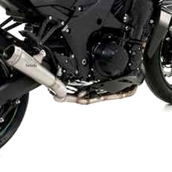 スリップオンマフラー PRO RACE デュアル 17年-20年 Z1000 ニクロム/ステンレスエンド