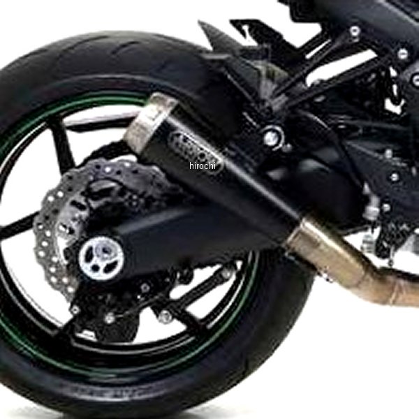 スリップオンマフラー PRO RACE デュアル 17年-20年 Z1000 ニクロムダーク/ステンレスエンド