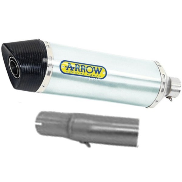 スリップオンマフラー THUNDER 11年-18年 GSX-R600 アルミ/カーボンエンド