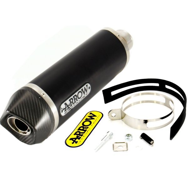 スリップオンマフラー MAXI RACE TECH 09年-13年 BMW K1300R アルミダーク/カーボンエンド