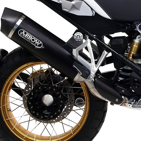 フルエキゾースト MAXI RACE TECH 19年-21年 BMW R1250GS アルミダーク/カーボンエンド