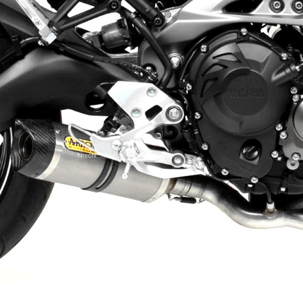 フルエキゾースト THUNDER 13年-20年 MT-09、FZ-09 チタン/カーボンエンド