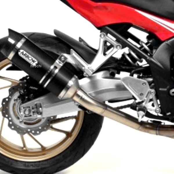 フルエキゾースト THUNDER 14年-18年 CB650F アルミダーク/カーボンエンド