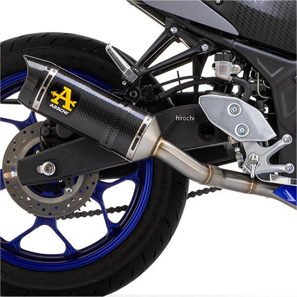 スリップオンマフラー Thunder 21年-23年 YZF-R25 カーボン