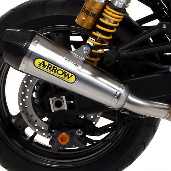 スリップオンマフラー X-KONE 07年-17年 XJR1300 ニクロム/カーボンエンド