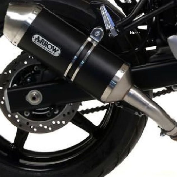 車検対応スリップオンマフラー Race-Tech 21年-23年 SV650 アルミダーク/ステンエンド