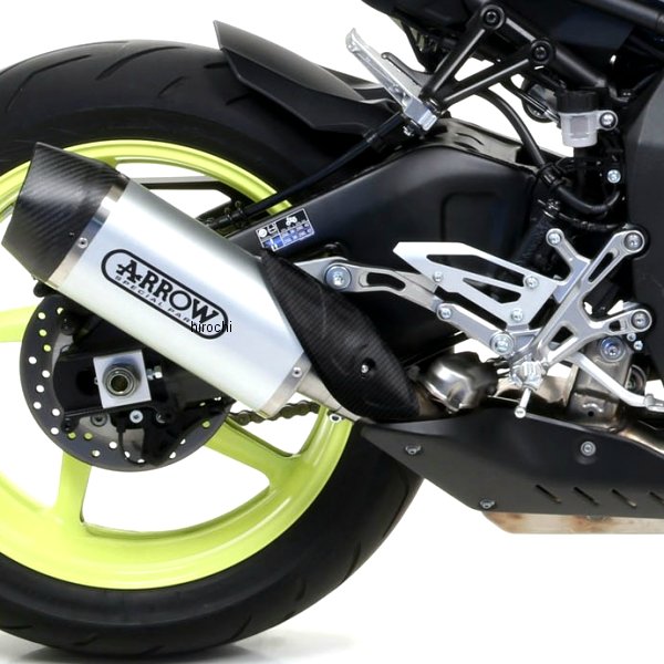 スリップオンマフラー INDY RACE 16年-20年 MT-10、FZ-10 チタン/カーボンエンド