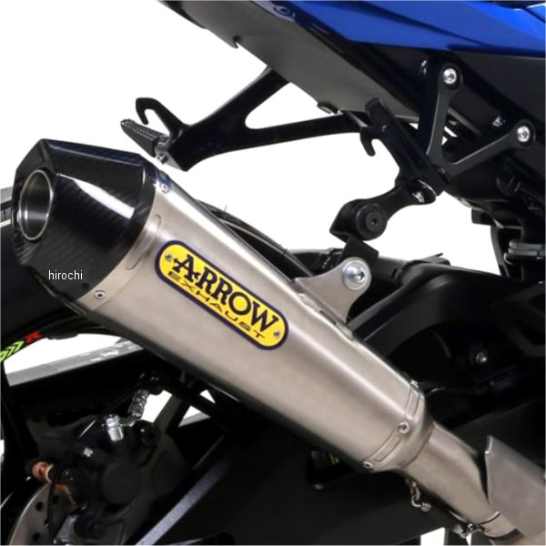 スリップオンマフラー HOMOLOGATED X-KONE 17年-22年 GSX-R1000R ニクロム/カーボンエンド