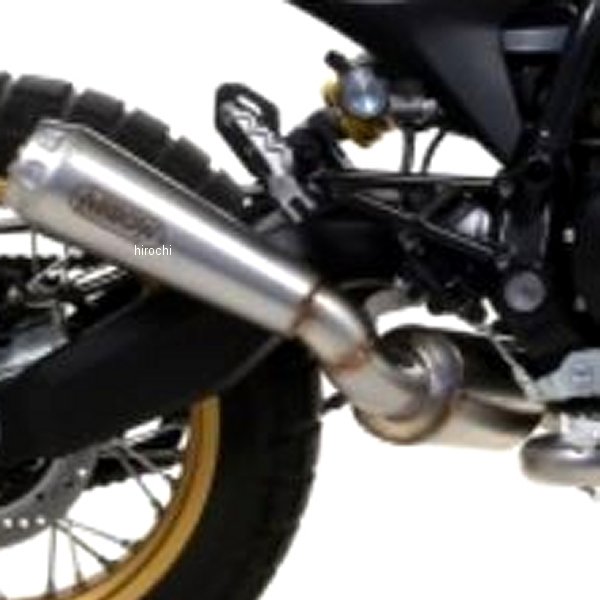 スリップオンマフラー PRO RACE 触媒有り 17年-20年 ドゥカティ Scrambler800DesertSled ニクロム/ステンレスエンド