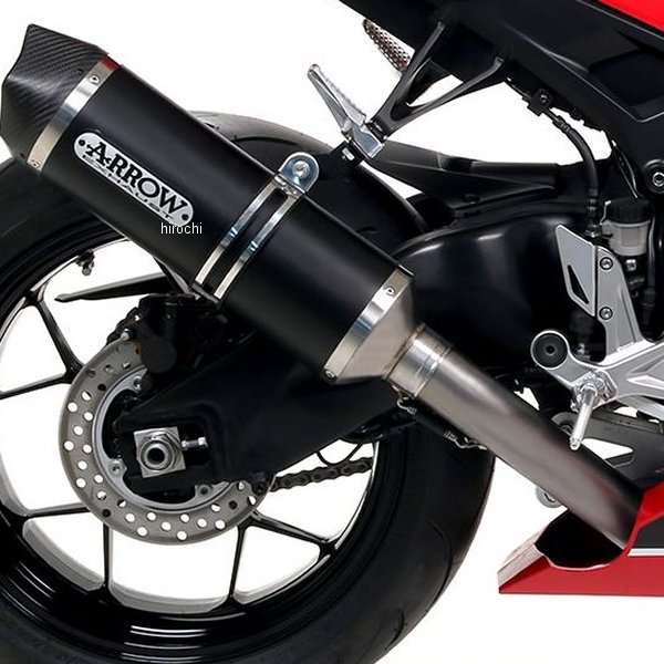 スリップオンマフラー RACE TECH 17年-18年 CRF250L アルミダーク/カーボンエンド