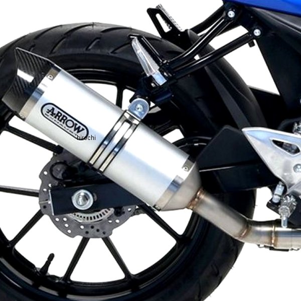 フルエキゾースト STREET THUNDER 17年-21年 GSX-S125 アルミ/カーボンエンド