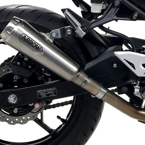 スリップオンマフラー PRO RACE 18年-22年 NINJA400 ニクロム/ステンレスエンド