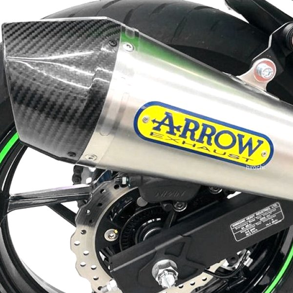 スリップオンマフラー X-KONE 18年-22年 Ninja400 ニクロム/カーボンエンド