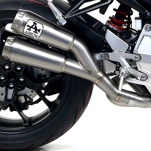 スリップオンマフラー PRO RACE デュアル 18年-20年 CB1000R チタン/チタンエンド