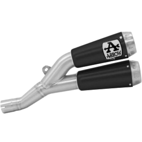 スリップオンマフラー PRO RACE デュアル 18年-20年 CB1000R ニクロムダーク/ステンレスエンド