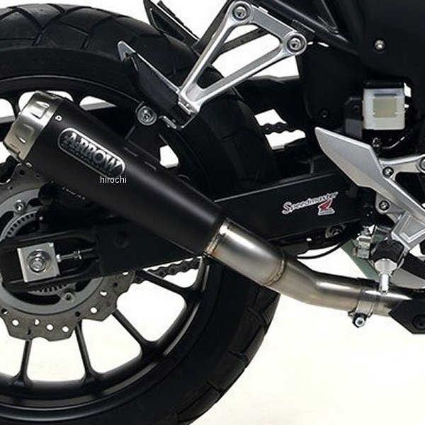 スリップオンマフラー PRO RACE 19年-20年 CB500X ニクロムダーク/ステンレスエンド