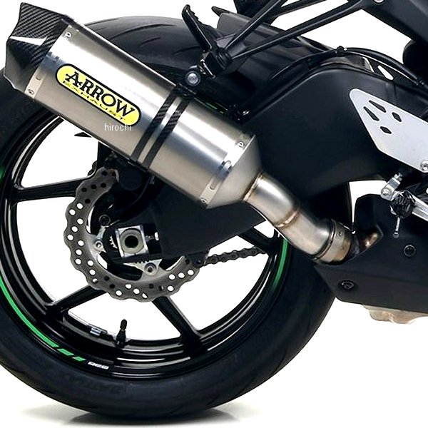 スリップオンマフラー RACE TECH 19年-22年 ZX-6R、636 アルミ/カーボンエンド