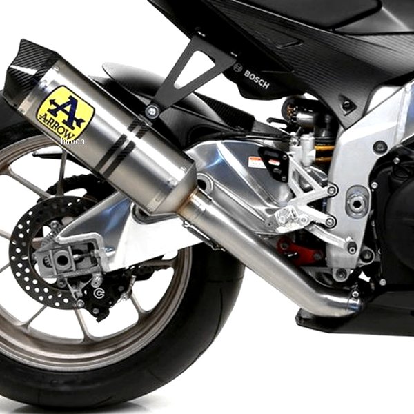 フルエキゾースト RACE TECH 触媒有り 19年-20年 Aprilia RSV41100Factory チタン/カーボンエンド