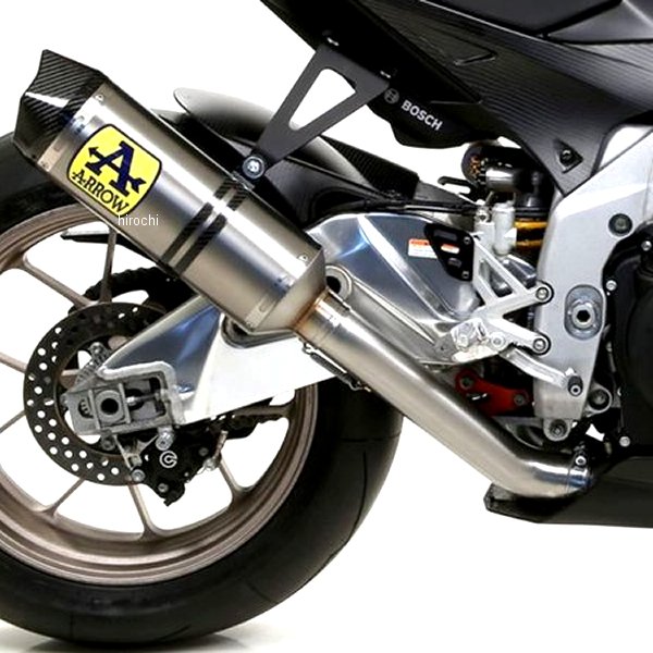 フルエキゾースト RACE TECH 触媒無し 19年-20年 Aprilia RSV41100Factory チタン/カーボンエンド