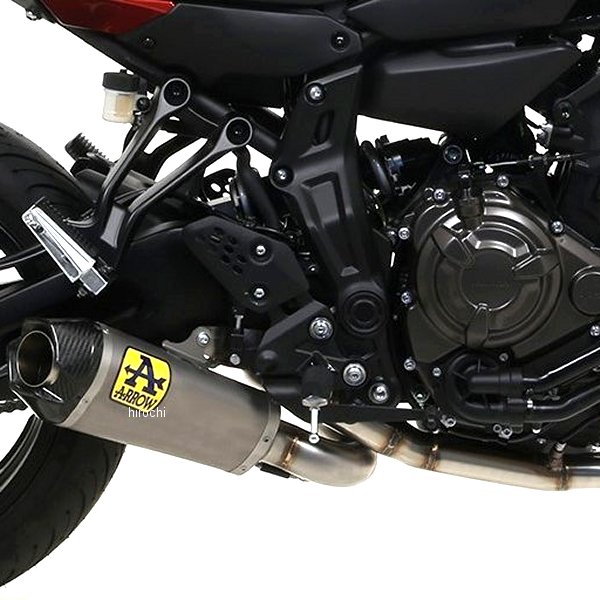 フルエキゾースト WORKS ローマウント 20年-21年 Tracer700 チタン/カーボンエンド