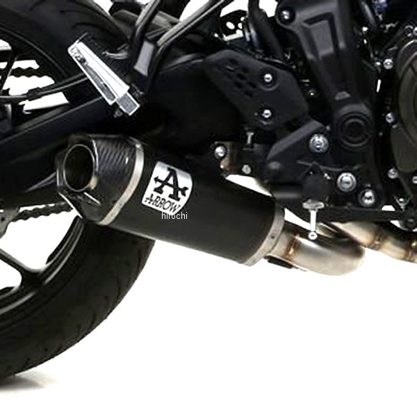 フルエキゾースト WORKS ローマウント 20年-21年 Tracer700 ニクロムダーク/カーボンエンド