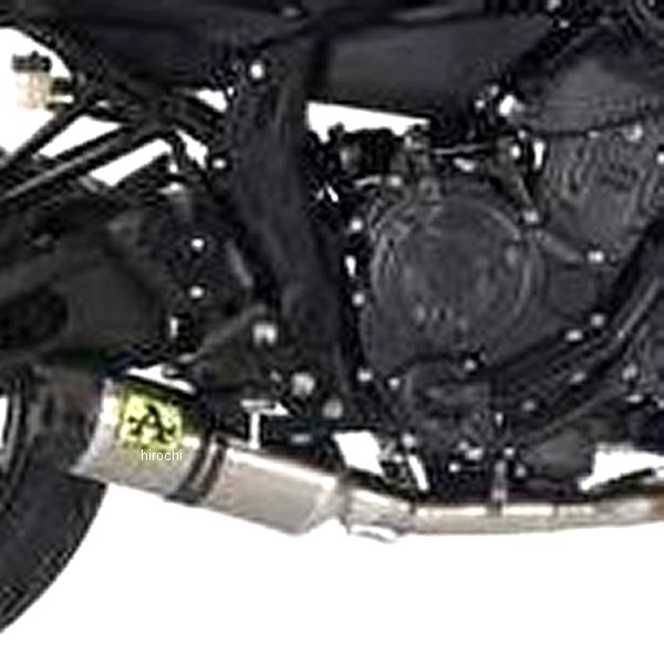 フルエキゾースト THUNDER E5適合 21年 MT-07 チタン/カーボンエンド