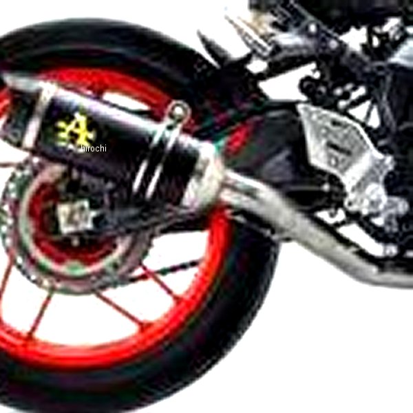 フルエキゾースト THUNDER ローマウント E5適合 21年 MT-09 アルミダーク/カーボンエンド