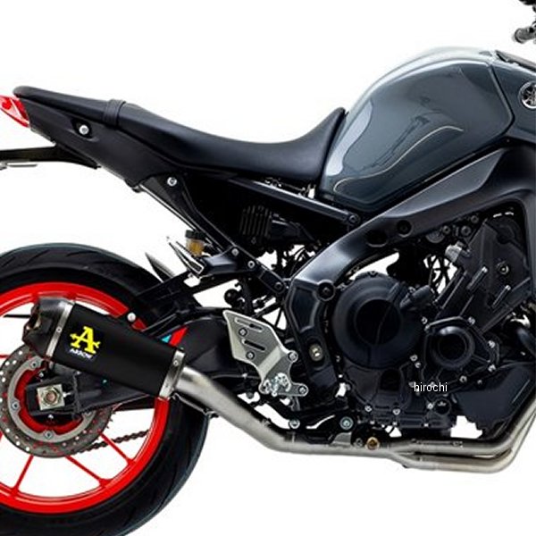 ローポジション Works フルエキゾーストマフラー 20年-21年 MT-09 ニクロムダーク