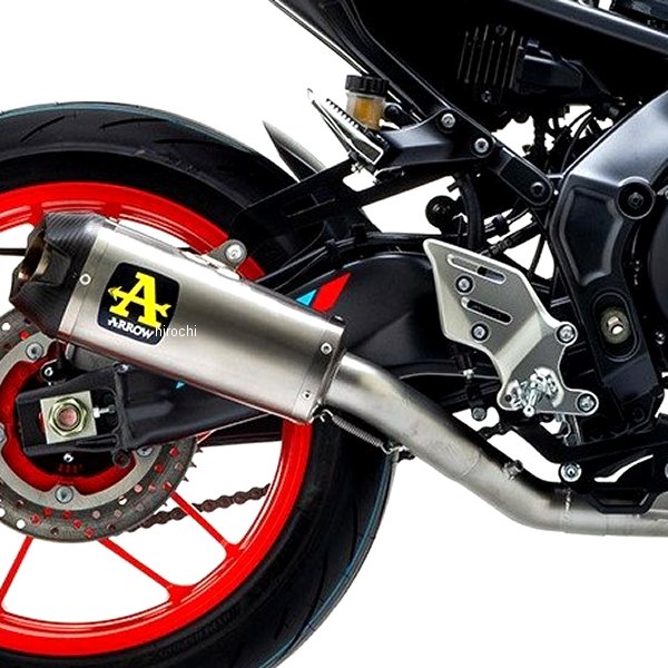 フルエキゾースト WORKS ハイマウント E5適合 21年 MT-09 チタン/カーボンエンド