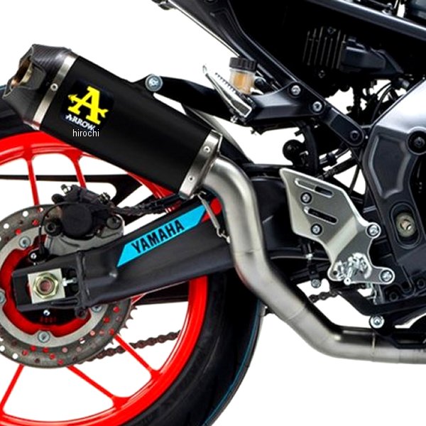 フルエキゾースト WORKS ハイマウント 21年 MT-09 ニクロムダーク/カーボンエンド