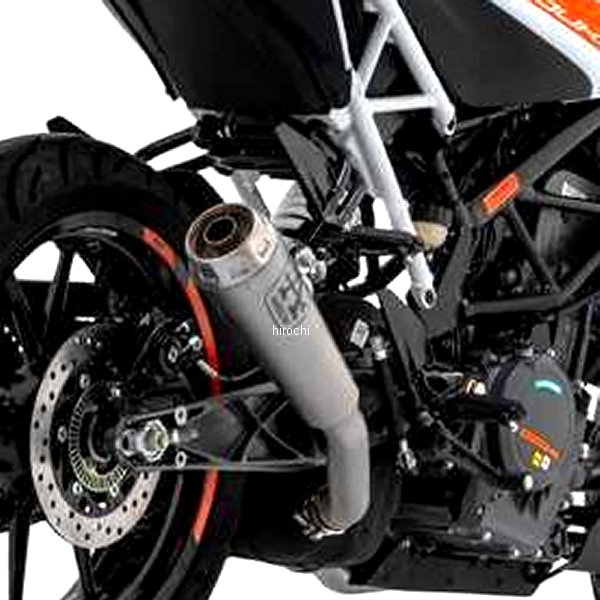 スリップオンマフラー PRO RACE 21年 KTM DUKE390 ニクロム/ステンレスエンド