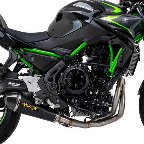 フルエキゾーストマフラー 触媒なし X-Kone 21年-22年 Z650 ニクロムダーク