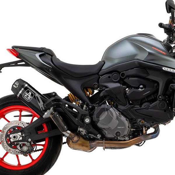 スリップオンマフラー Indy-Race 21年-22年 モンスター937Plus アルミダーク