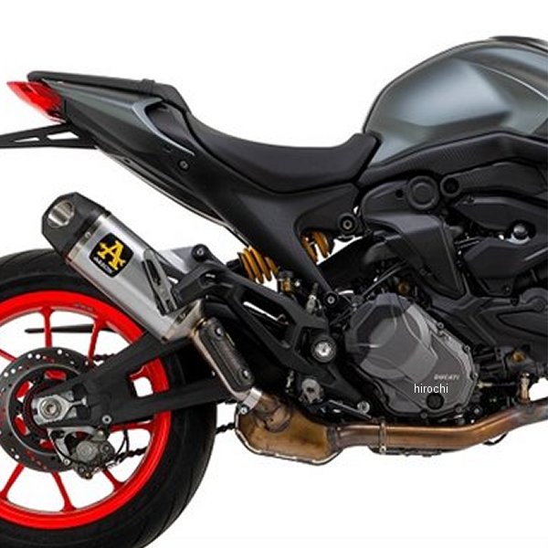 スリップオンマフラー Indy-Race 21年-22年 モンスター937Plus チタン