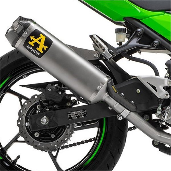 スリップオンマフラー Indy Race 23年 ニンジャ400 チタン