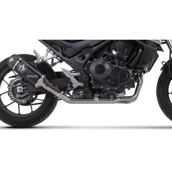 フルエキゾーストマフラー Indy Race 25年 CB750ホーネット アルミダーク