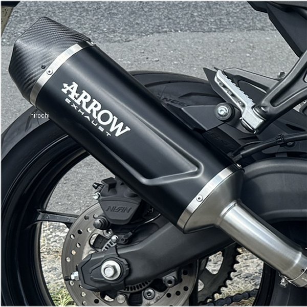 爆音 スリップオンマフラー Indy Race EVO JMCA 24年-25年 ZX-4R SE アルミダーク