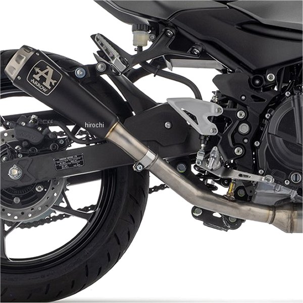 スリップオンマフラー Pro-Race 24年 Ninja400 ニクロム(ステンレス)ダーク