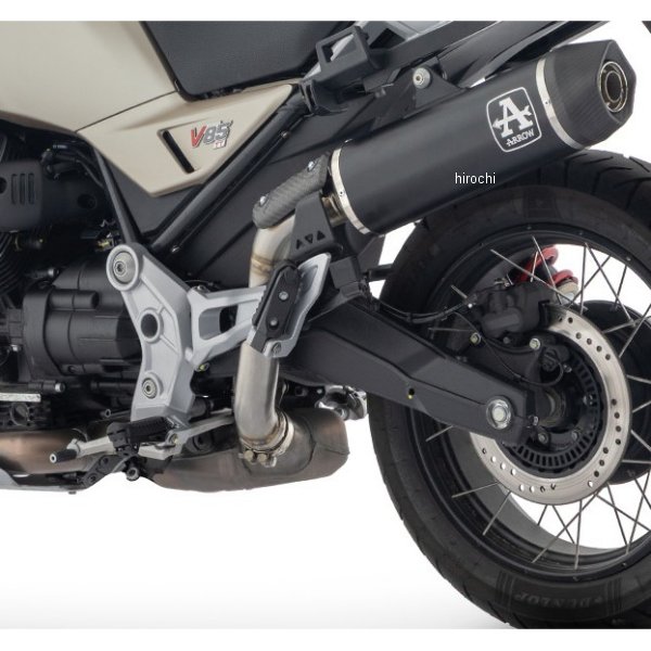 フルエキゾーストマフラー Indy Race 25年 モトグッツィ V85TT アルミダーク