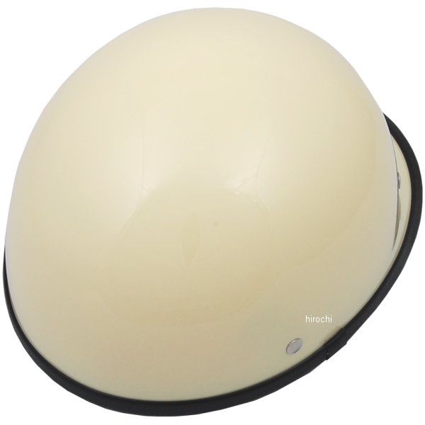 ハーフヘルメット ダックテール (ロング) アイボリー 57-60cm