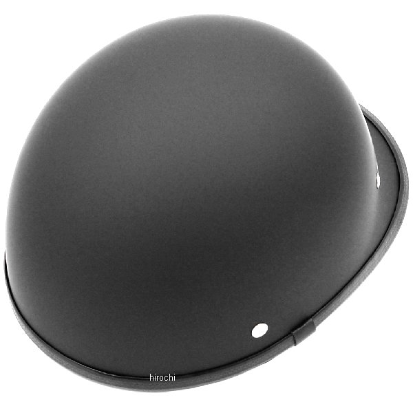 ハーフヘルメット ダックテール (ロング) マットブラック 57-60cm